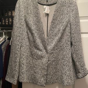 NWT Lane Bryant Peplum Blazer